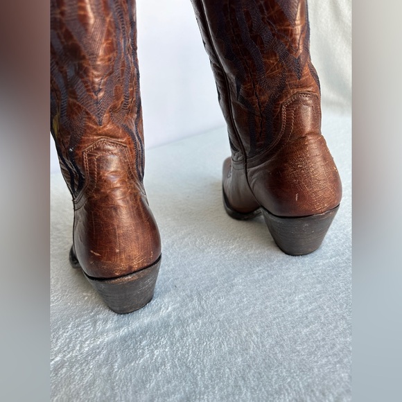 Old Gringo‎ Tall Snip Toe Cowboy Western Boots Womens 7.5 B - Picture 10 of 14